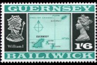 Guernsey 1969 - set Various subjects: 1'6 sh