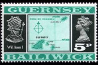 Guernsey 1971 - set Various subjects: 5 p