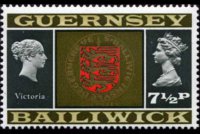 Guernsey 1971 - set Various subjects: 7½ p