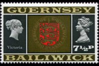 Guernsey 1971 - serie Soggetti vari: 7½ p