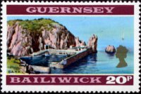 Guernsey 1971 - set Various subjects: 20 p