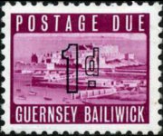 Guernsey 1969 - serie Castello di Cornet: 1 p
