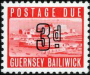 Guernsey 1969 - serie Castello di Cornet: 3 p