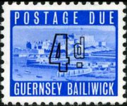 Guernsey 1969 - serie Castello di Cornet: 4 p