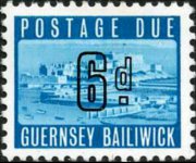 Guernsey 1969 - serie Castello di Cornet: 6 p