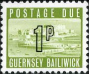 Guernsey 1971 - set Castle Cornet: 1 p