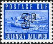 Guernsey 1971 - serie Castello di Cornet: 3 p