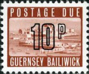 Guernsey 1971 - set Castle Cornet: 10 p