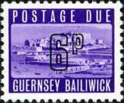 Guernsey 1971 - serie Castello di Cornet: 6 p