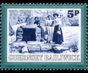 Guernsey 1982 - serie Vedute: 5 p