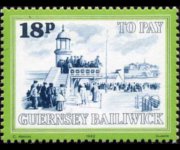 Guernsey 1982 - serie Vedute: 18 p