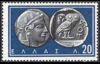 Grecia 1959 - set Ancient coins: 20 l