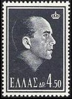 Grecia 1964 - set King Paul I: 4,50 dr