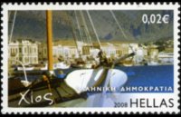 Grecia 2008 - serie Isole greche: 0,02 €