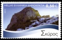 Grecia 2010 - set Greek islands: 0,50 €