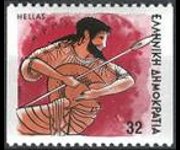 Grecia 1986 - set Greek Gods: 32 dr