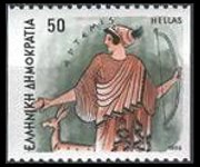 Grecia 1986 - set Greek Gods: 50 dr