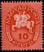 Ungheria 1946 - serie Messaggero a cavallo: 10 ez
