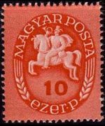Ungheria 1946 - serie Messaggero a cavallo: 10 ez