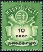 Hungary 1946 - set Coat of arms and posthorn: 10 ez ad