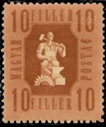 Ungheria 1946 - serie Industria e agricoltura: 10 f