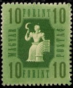 Ungheria 1946 - serie Industria e agricoltura: 10 ft