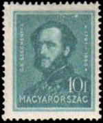 Ungheria 1932 - serie Ungheresi famosi: 10 f