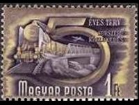 Ungheria 1950 - serie Piano quinquennale.: 1 fo