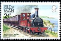 Man 1988 - set Railways and tramways: 21 p