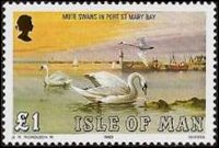 Man 1983 - serie Uccelli marini: 1 £