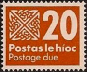 Ireland 1980 - set Celtic knot: 20 p