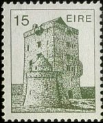 Ireland 1982 - set Irish buildings: 15 p