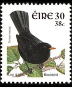 Irlanda 2001 - serie Uccelli: 30 p / 38 c