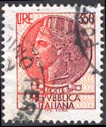 Italia 1968 - serie Siracusana: 350 L