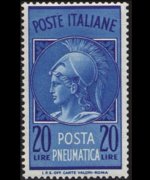 Italia 1947 - serie Minerva: 20L
