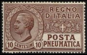 Italia 1913 - serie Effigie di Vittorio Emanuele III: 10 c