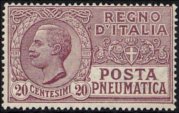 Italia 1913 - serie Effigie di Vittorio Emanuele III: 20 c
