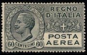 Italia 1926 - serie Effigie di Vittorio Emanuele III: 60 c