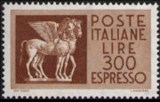 Italia 1958 - serie Cavalli alati: 300 l