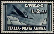 Italia 1933 - serie Espresso di Posta Aerea: 2,25 L