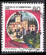 Italia 1980 - serie Castelli d'Italia: 80 L