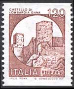 Italy 1980 - set Italian castles: 120 L