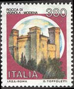 Italia 1980 - serie Castelli d'Italia: 380 L