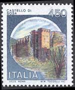 Italy 1980 - set Italian castles: 450 L