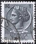 Italia 1955 - serie Siracusana: 1L