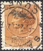 Italia 1955 - serie Siracusana: 6L