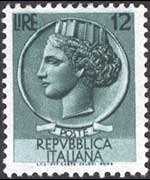 Italia 1955 - serie Siracusana: 12L