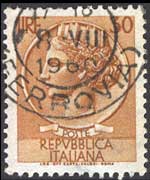 Italia 1955 - serie Siracusana: 30L