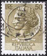 Italia 1955 - serie Siracusana: 50L