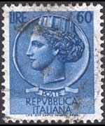 Italia 1955 - serie Siracusana: 60L